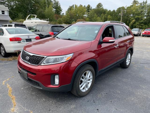 Photo 1 VIN: 5XYKTCA61EG455543 - KIA SORENTO LX 