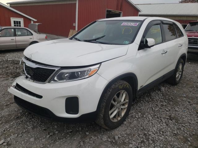 Photo 1 VIN: 5XYKTCA61EG511027 - KIA SORENTO LX 