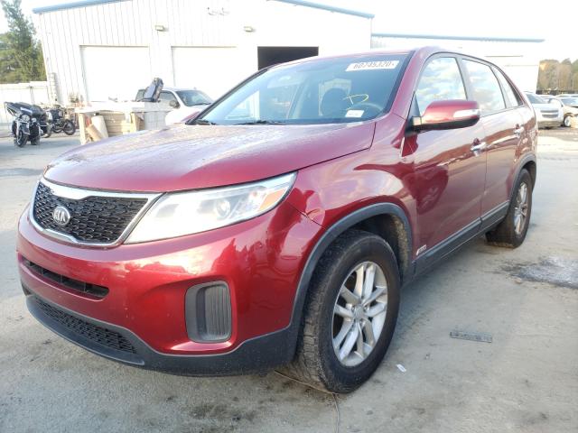 Photo 1 VIN: 5XYKTCA62EG463750 - KIA SORENTO LX 