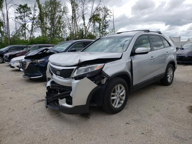 Photo 1 VIN: 5XYKTCA63EG456094 - KIA SORENTO LX 