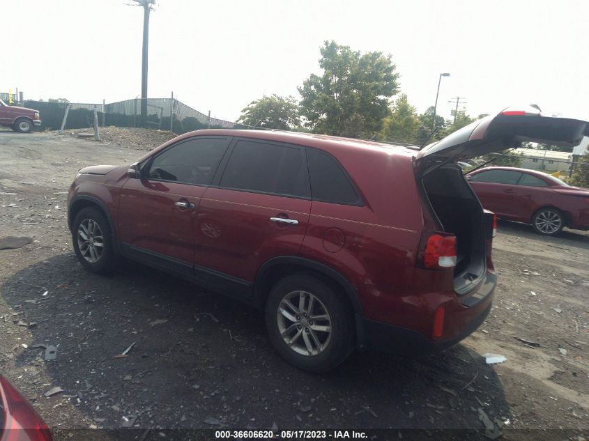 Photo 2 VIN: 5XYKTCA63EG487393 - KIA SORENTO 