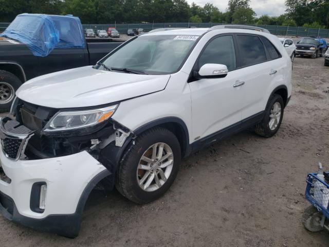 Photo 1 VIN: 5XYKTCA63FG571652 - KIA SORENTO LX 