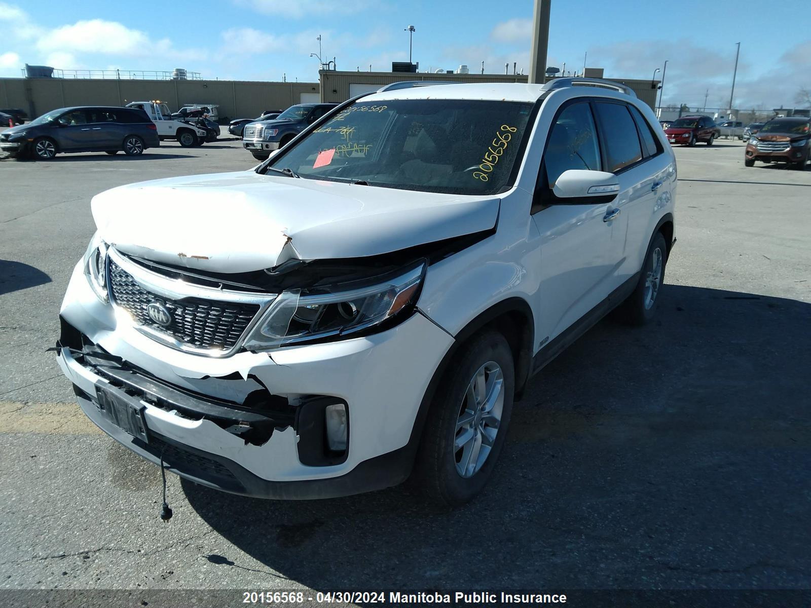 Photo 1 VIN: 5XYKTCA64FG655284 - KIA SORENTO 