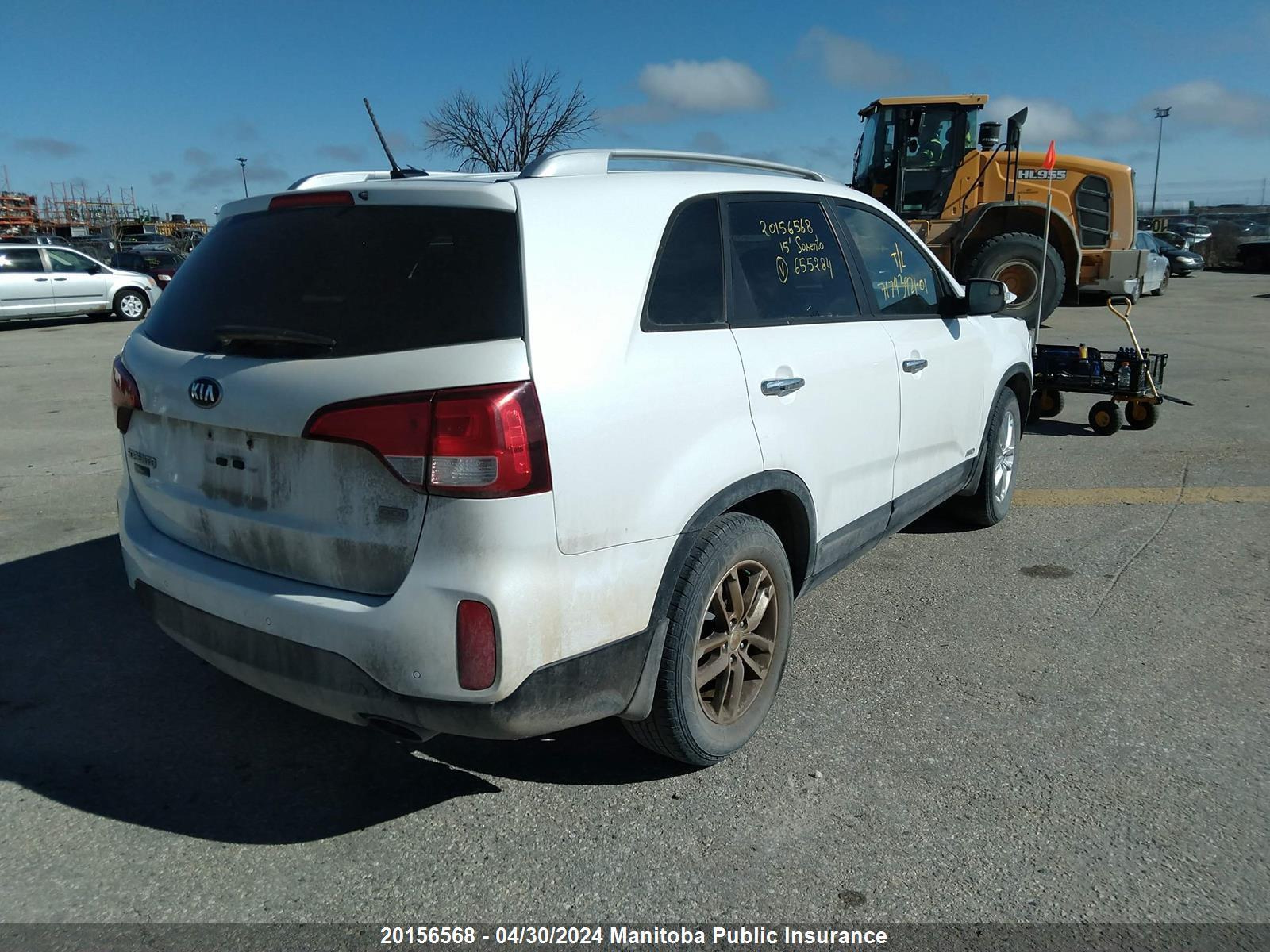 Photo 3 VIN: 5XYKTCA64FG655284 - KIA SORENTO 