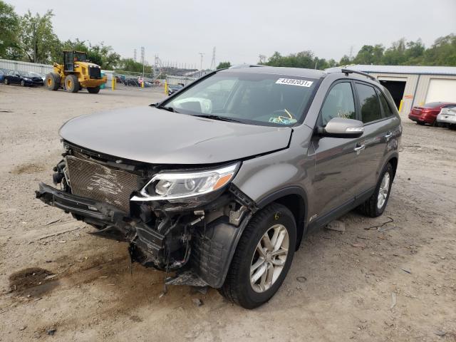 Photo 1 VIN: 5XYKTCA65EG444075 - KIA SORENTO LX 