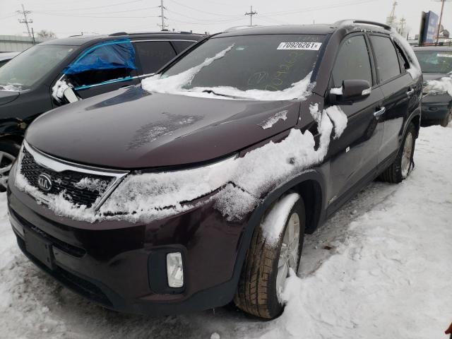 Photo 1 VIN: 5XYKTCA65EG446795 - KIA SORENTO LX 