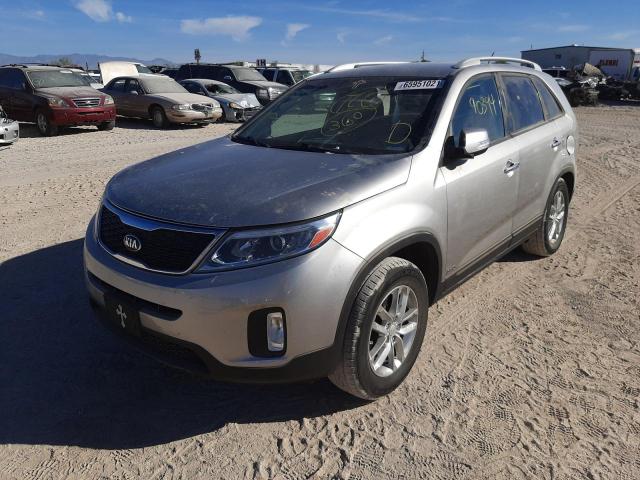 Photo 1 VIN: 5XYKTCA67FG616706 - KIA SORENTO LX 