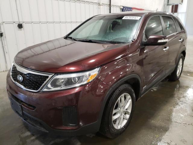 Photo 1 VIN: 5XYKTCA67FG624448 - KIA SORENTO LX 