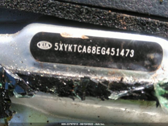 Photo 8 VIN: 5XYKTCA68EG451473 - KIA SORENTO 