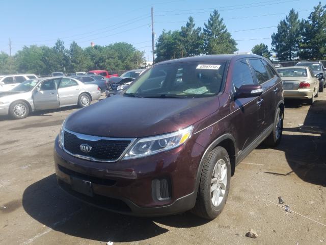 Photo 1 VIN: 5XYKTCA68EG460903 - KIA SORENTO LX 