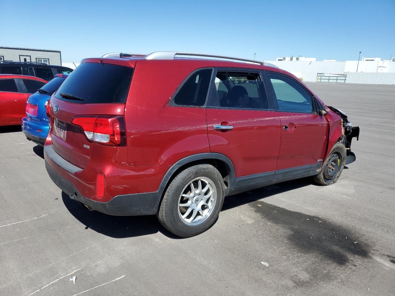 Photo 2 VIN: 5XYKTCA68EG535356 - KIA SORENTO 