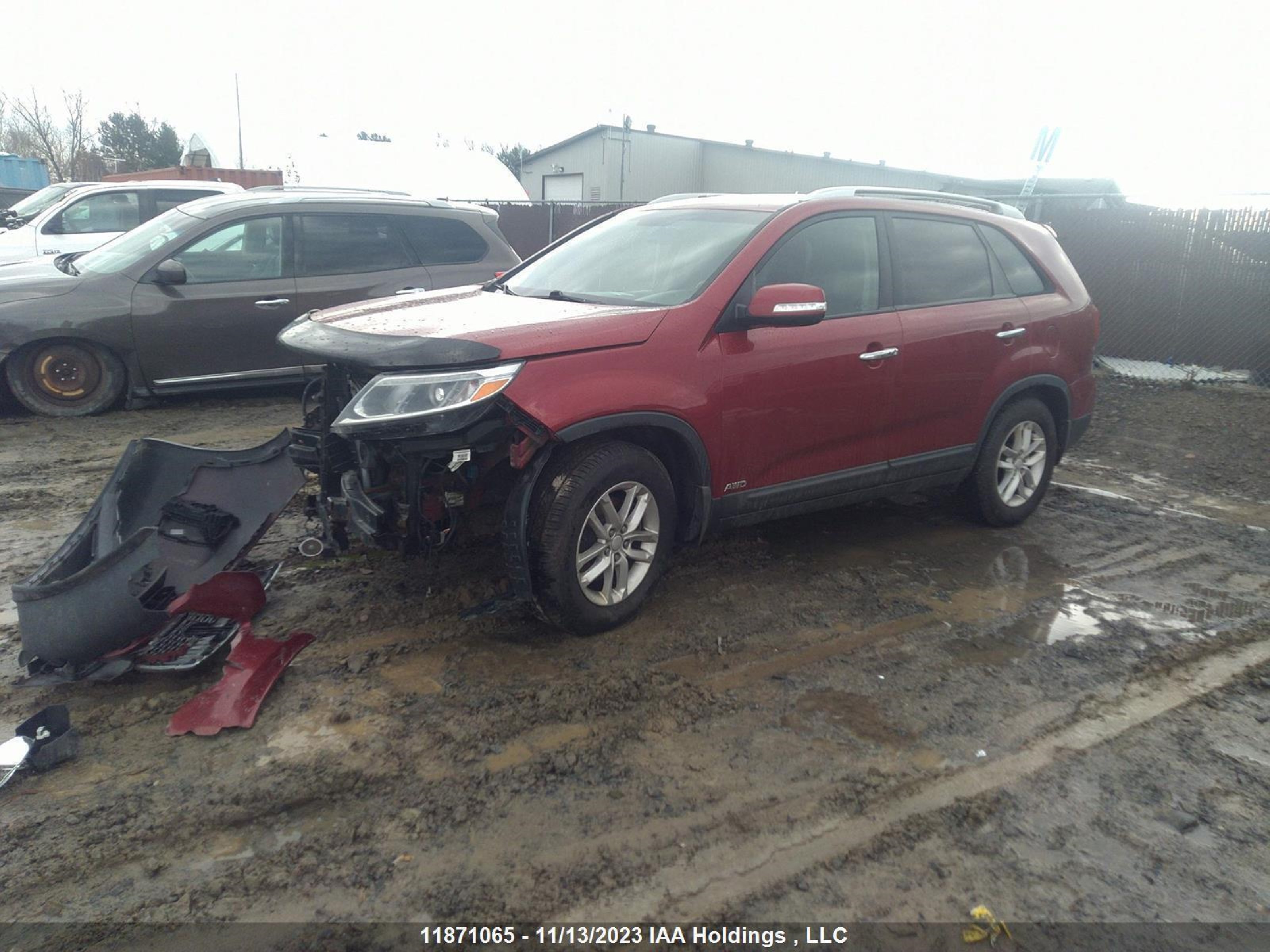 Photo 1 VIN: 5XYKTCA68FG563398 - KIA SORENTO 