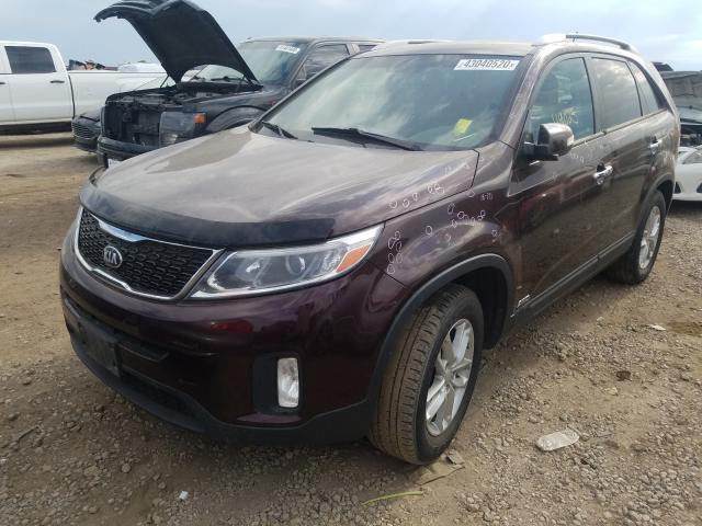 Photo 1 VIN: 5XYKTCA69EG448484 - KIA SORENTO LX 