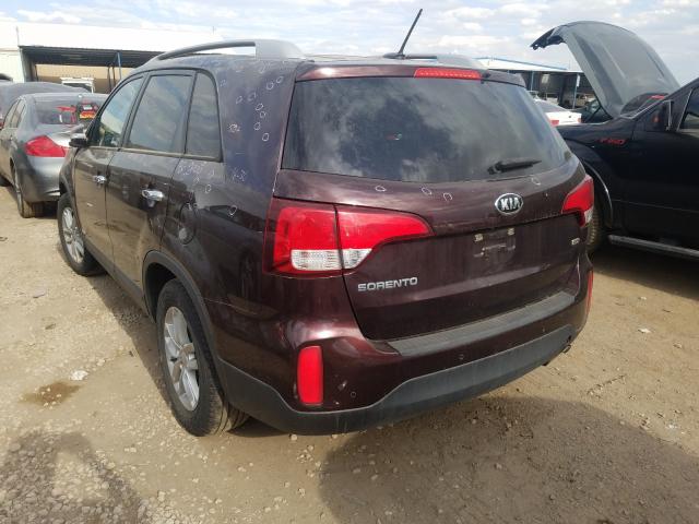 Photo 2 VIN: 5XYKTCA69EG448484 - KIA SORENTO LX 