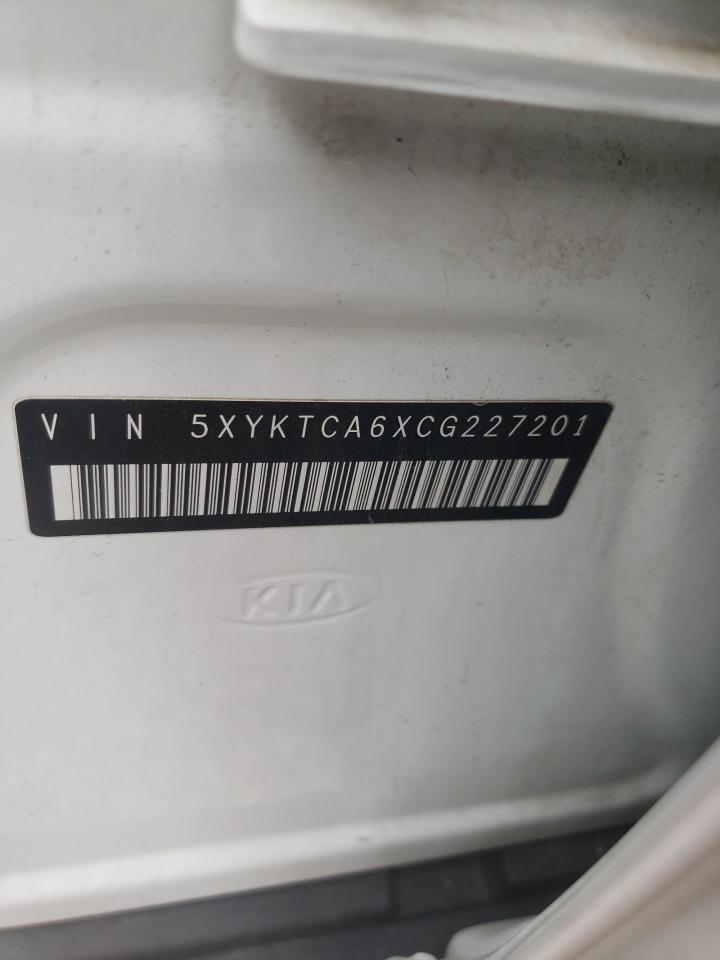 Photo 11 VIN: 5XYKTCA6XCG227201 - KIA SORENTO 