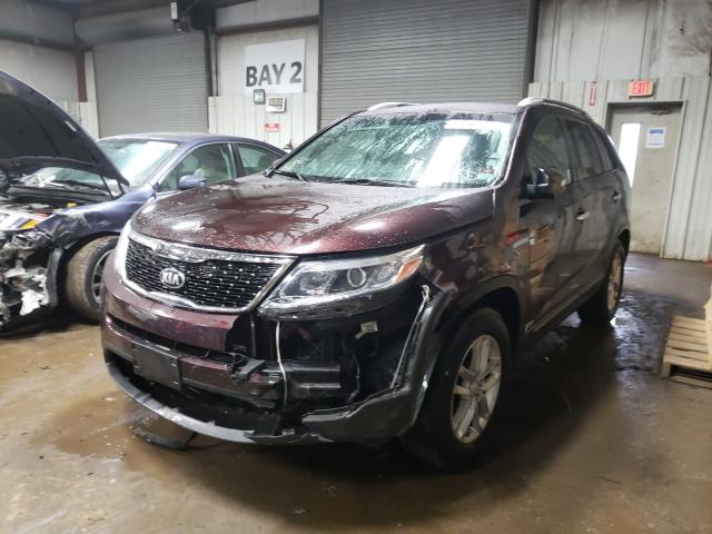 Photo 1 VIN: 5XYKTCA6XFG573320 - KIA SORENTO LX 