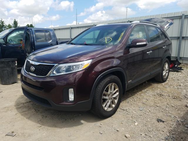 Photo 1 VIN: 5XYKTCA6XFG618417 - KIA SORENTO LX 