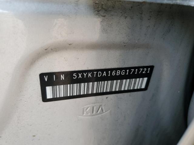 Photo 11 VIN: 5XYKTDA16BG171721 - KIA SORENTO BA 