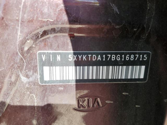 Photo 12 VIN: 5XYKTDA17BG168715 - KIA SORENTO BA 