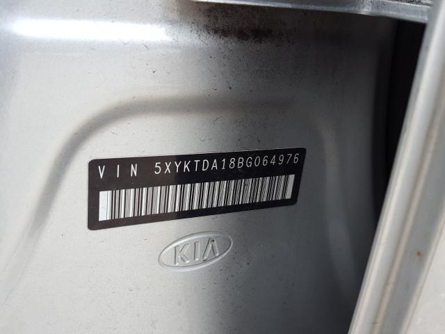 Photo 9 VIN: 5XYKTDA18BG064976 - KIA SORENTO BA 