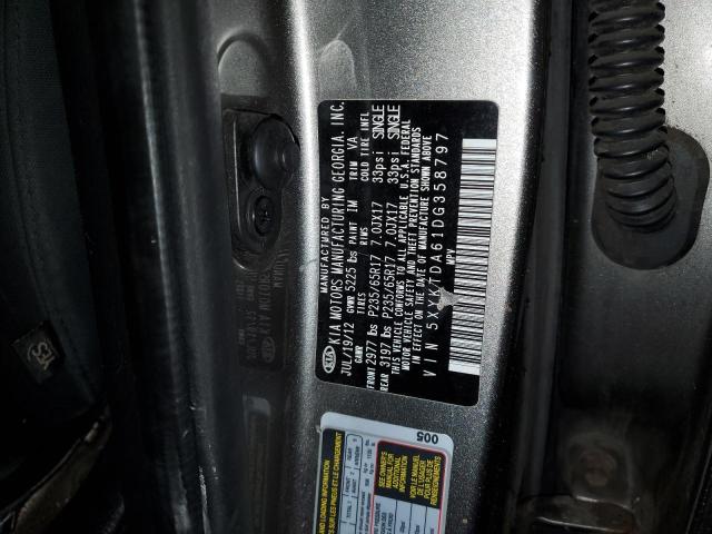 Photo 12 VIN: 5XYKTDA61DG358797 - KIA SORENTO 