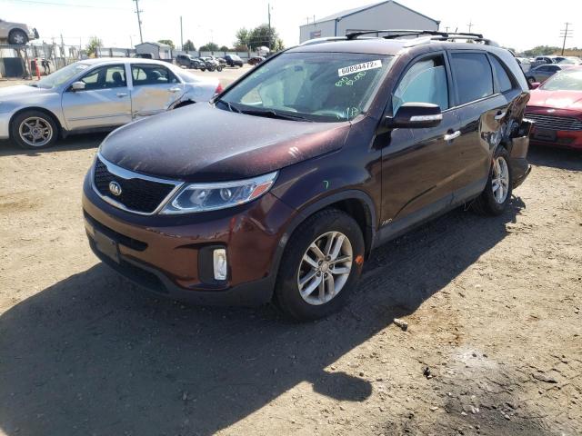 Photo 1 VIN: 5XYKTDA66EG480217 - KIA SORENTO LX 