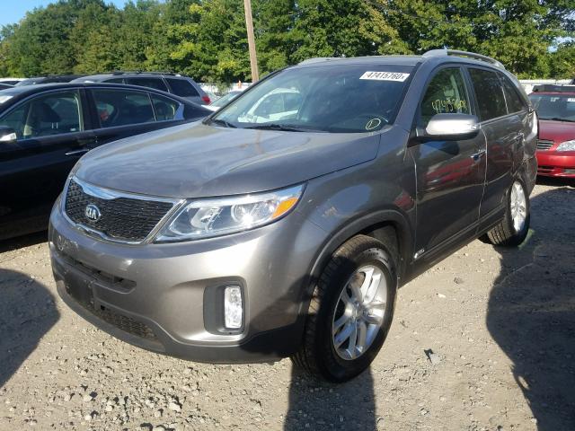 Photo 1 VIN: 5XYKTDA66FG555628 - KIA SORENTO LX 