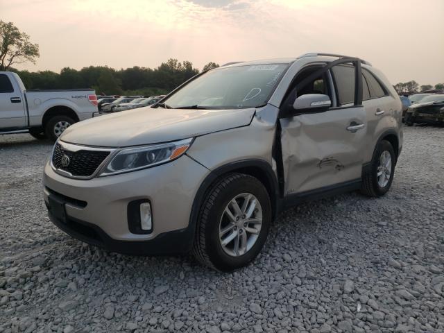 Photo 1 VIN: 5XYKTDA67FG617165 - KIA SORENTO LX 