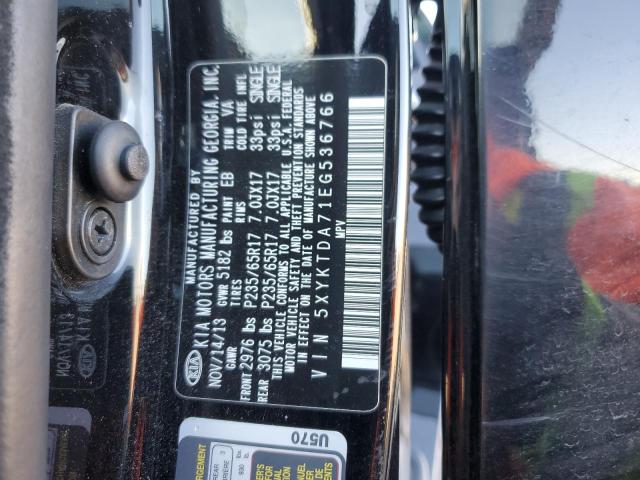 Photo 13 VIN: 5XYKTDA71EG536766 - KIA SORENTO LX 