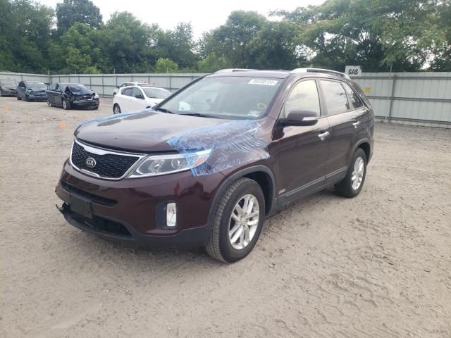 Photo 1 VIN: 5XYKTDA71FG594992 - KIA SORENTO LX 