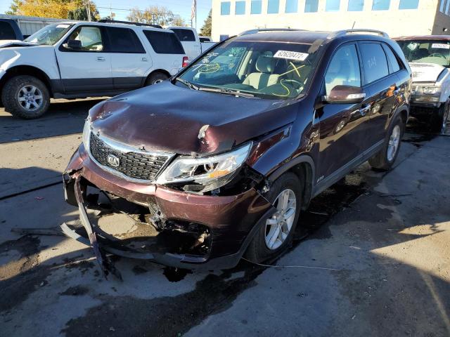 Photo 1 VIN: 5XYKTDA72FG621343 - KIA SORENTO LX 