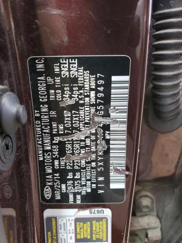 Photo 12 VIN: 5XYKTDA74FG579497 - KIA SORENTO LX 