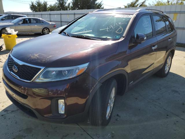 Photo 1 VIN: 5XYKTDA77EG505067 - KIA SORENTO LX 