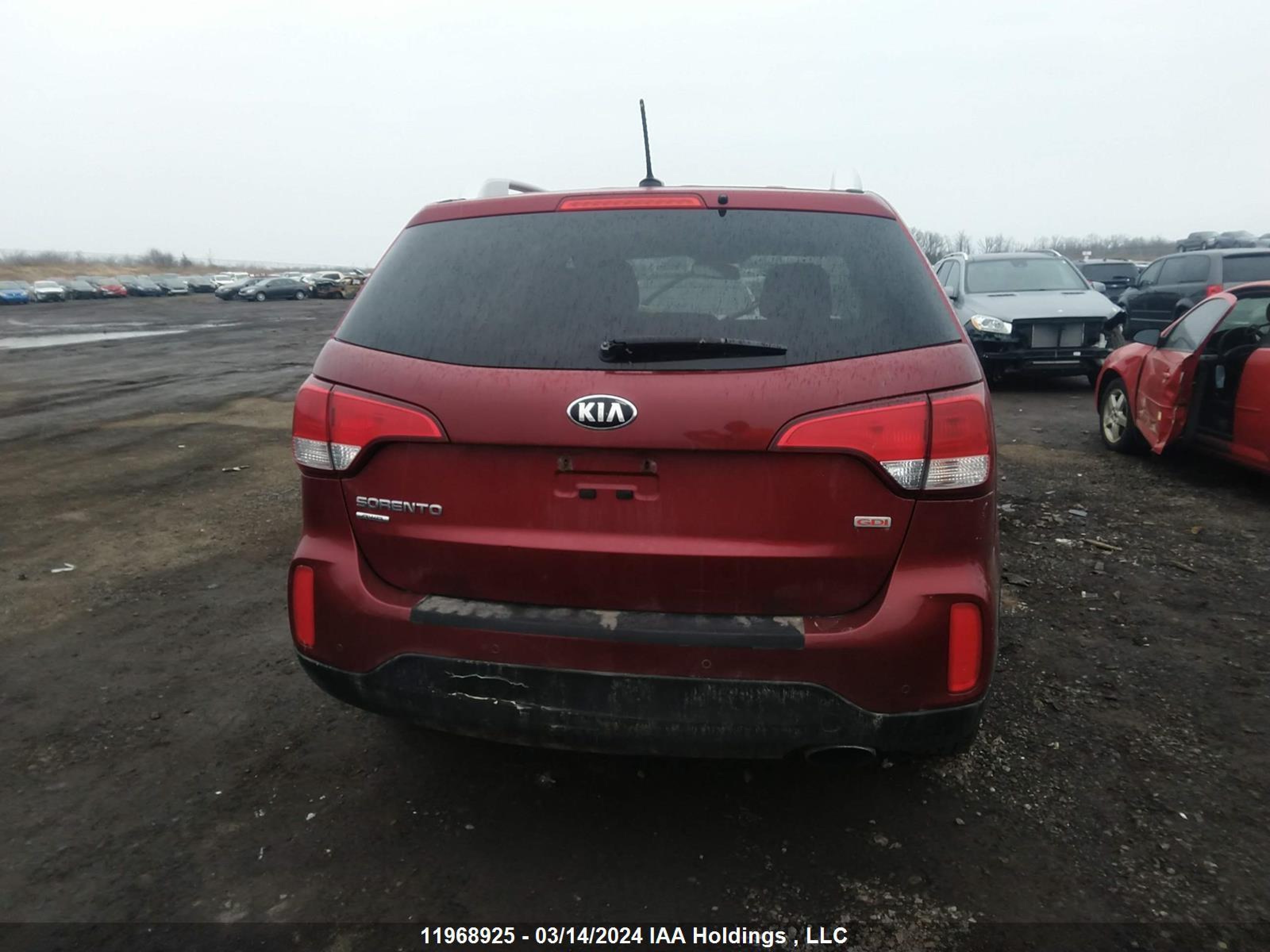 Photo 14 VIN: 5XYKTDA78EG508186 - KIA SORENTO 