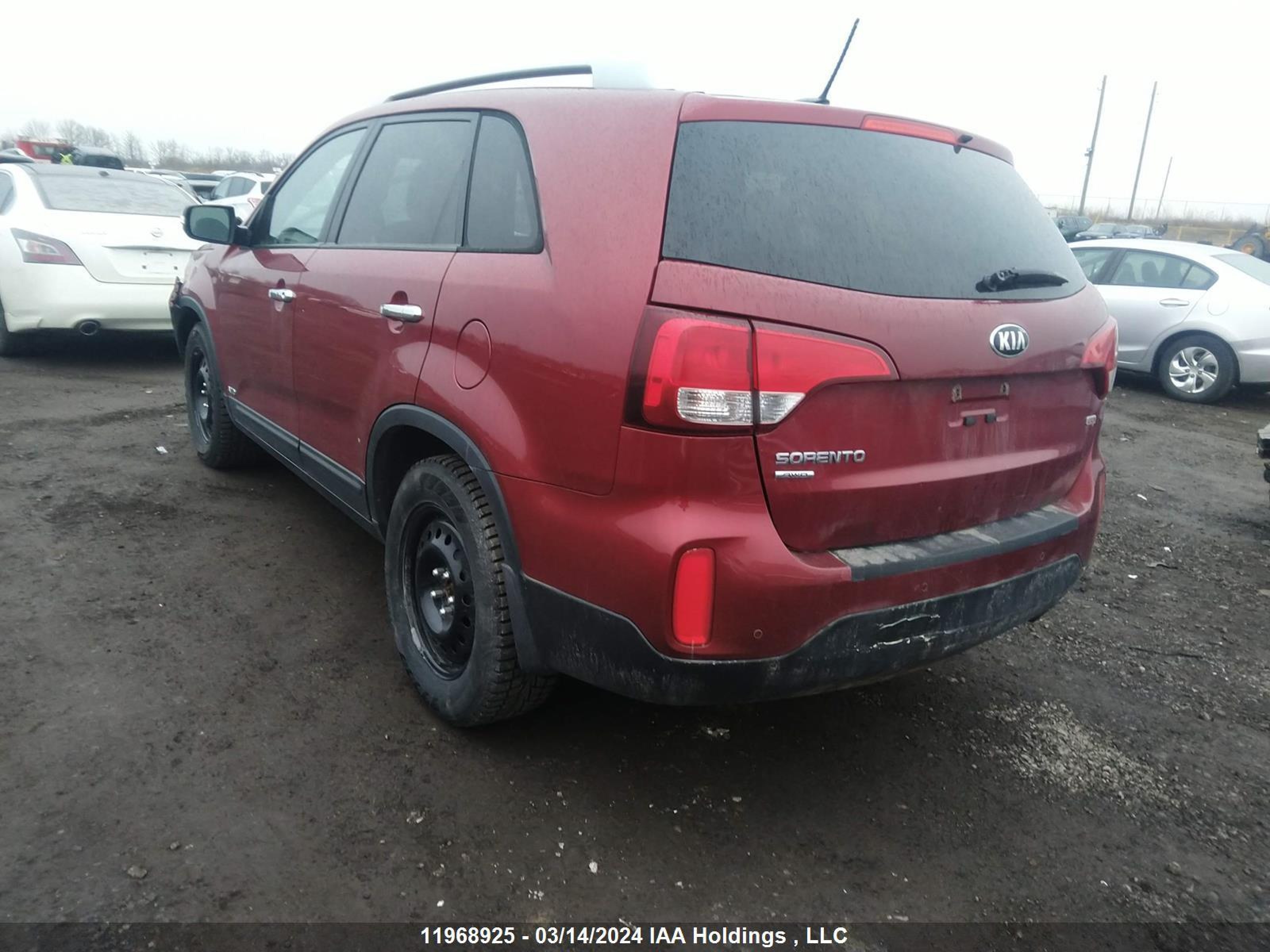 Photo 2 VIN: 5XYKTDA78EG508186 - KIA SORENTO 