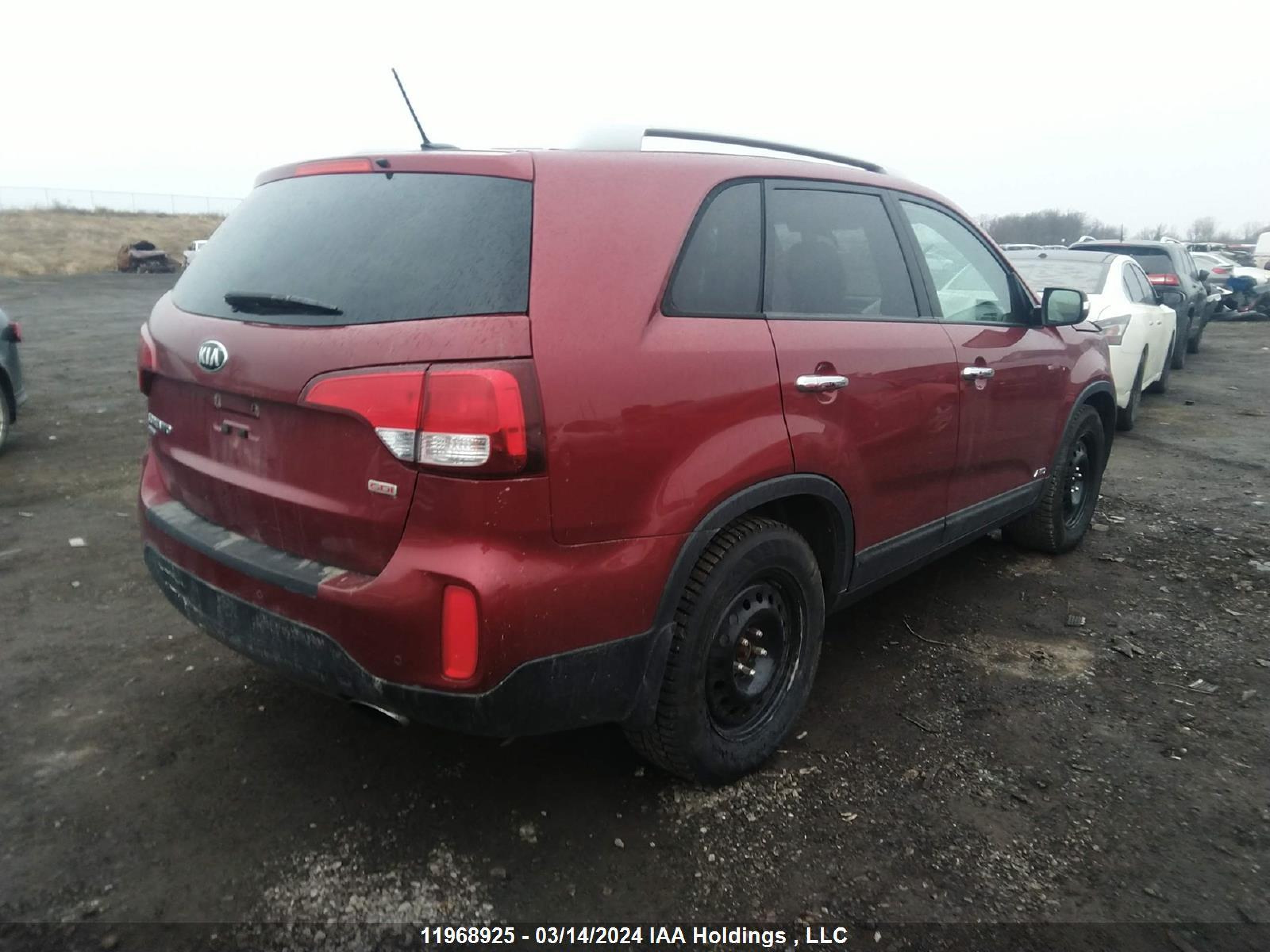 Photo 3 VIN: 5XYKTDA78EG508186 - KIA SORENTO 