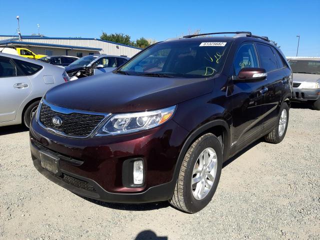 Photo 1 VIN: 5XYKTDA7XEG462165 - KIA SORENTO LX 