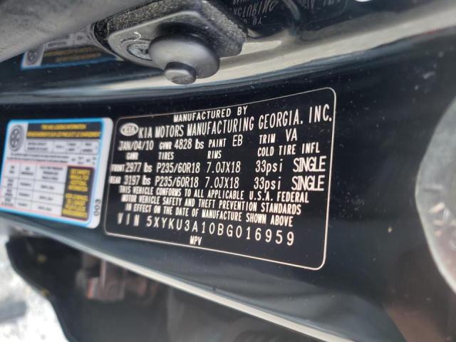 Photo 9 VIN: 5XYKU3A10BG016959 - KIA SORENTO EX 