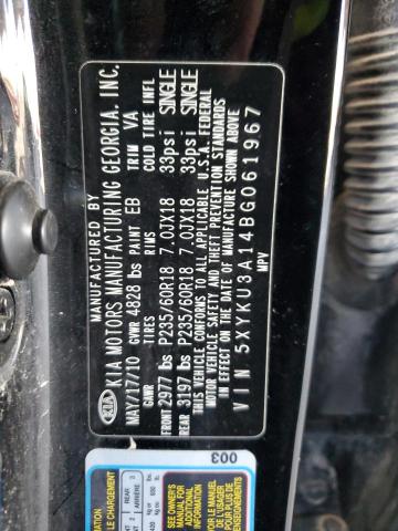 Photo 11 VIN: 5XYKU3A14BG061967 - KIA SORENTO 