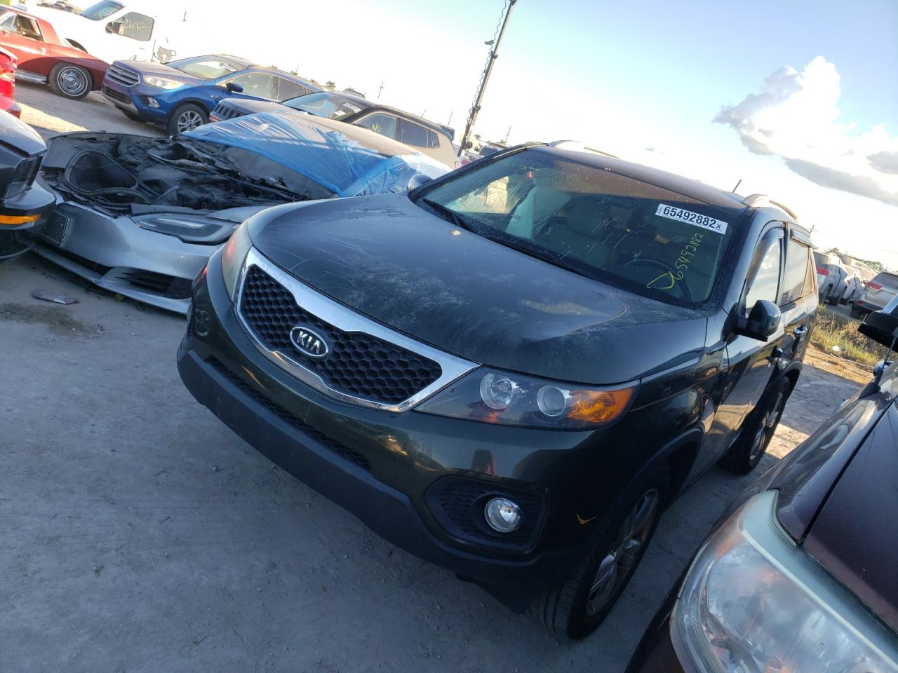 Photo 1 VIN: 5XYKU3A2XDG318125 - KIA SORENTO 