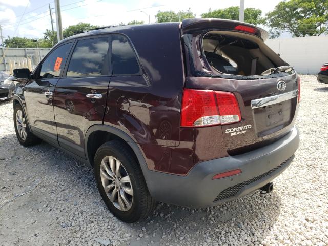 Photo 2 VIN: 5XYKU4A23BG004545 - KIA SORENTO EX 