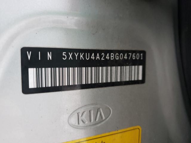 Photo 9 VIN: 5XYKU4A24BG047601 - KIA SORENTO EX 