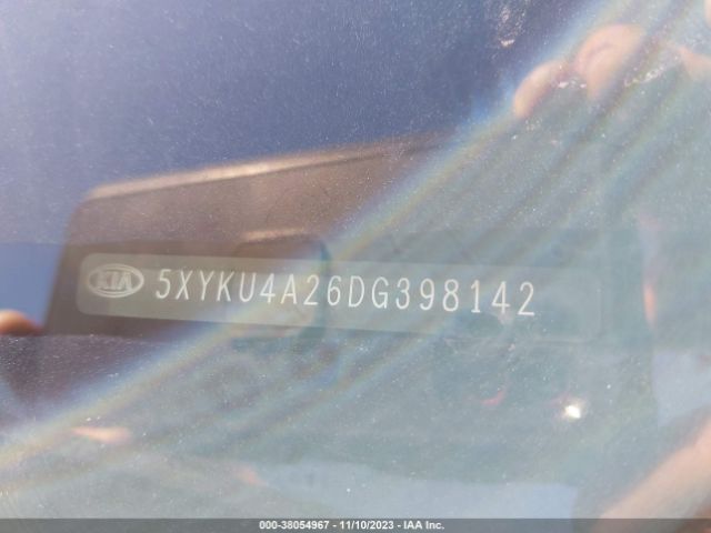 Photo 8 VIN: 5XYKU4A26DG398142 - KIA SORENTO 