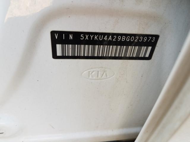 Photo 9 VIN: 5XYKU4A29BG023973 - KIA SORENTO EX 