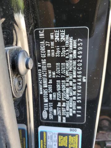 Photo 12 VIN: 5XYKU4A66CG249957 - KIA SORENTO 