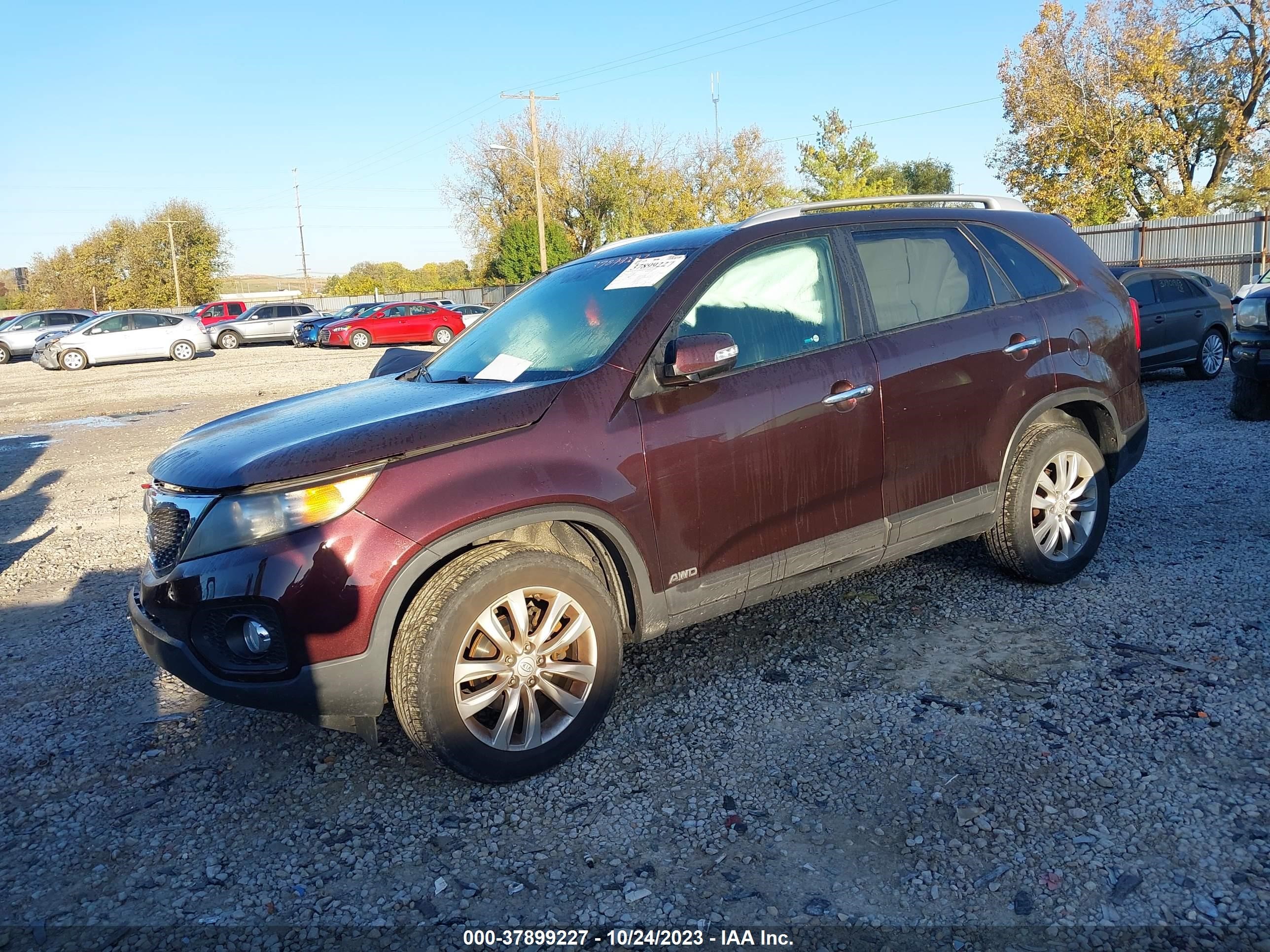 Photo 1 VIN: 5XYKUCA18BG074124 - KIA SORENTO 