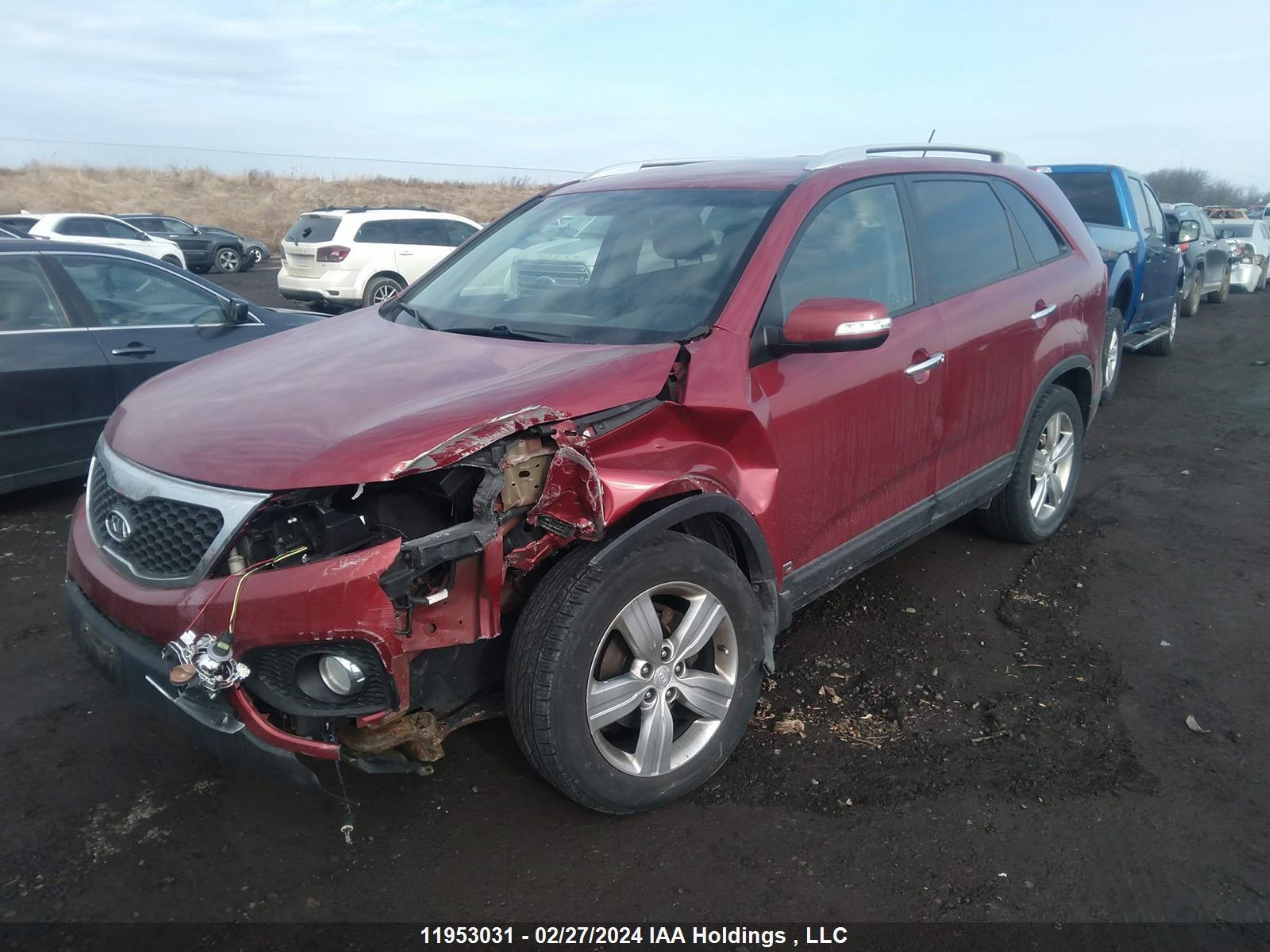 Photo 1 VIN: 5XYKUCA60DG372620 - KIA SORENTO 