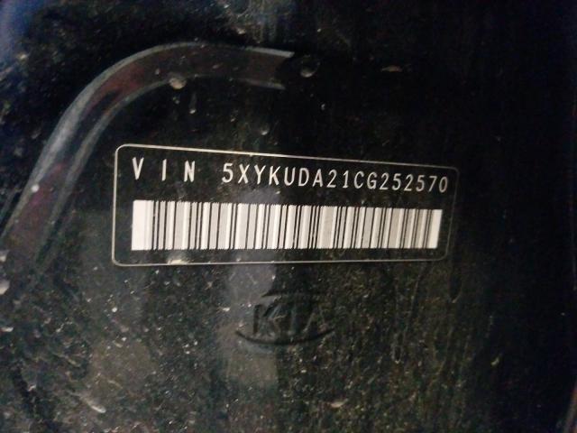 Photo 9 VIN: 5XYKUDA21CG252570 - KIA SORENTO EX 