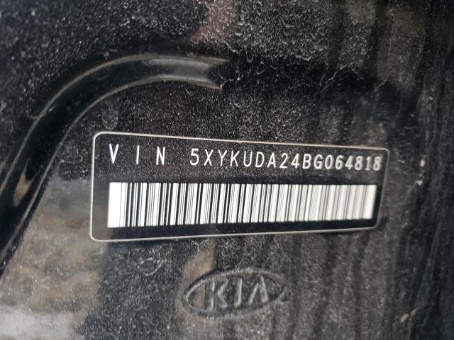 Photo 9 VIN: 5XYKUDA24BG064818 - KIA SORENTO EX 