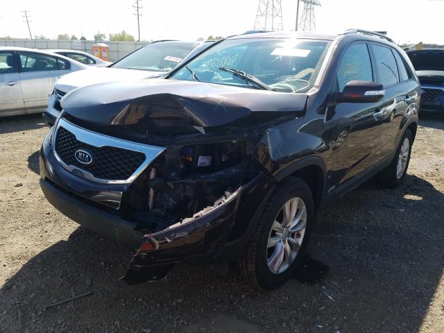 Photo 1 VIN: 5XYKUDA25BG090375 - KIA SORENTO EX 